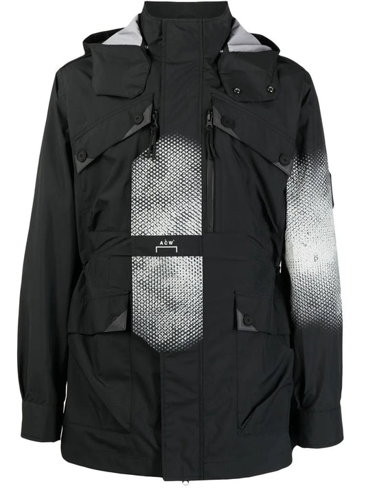 Printed-Panel Jacket