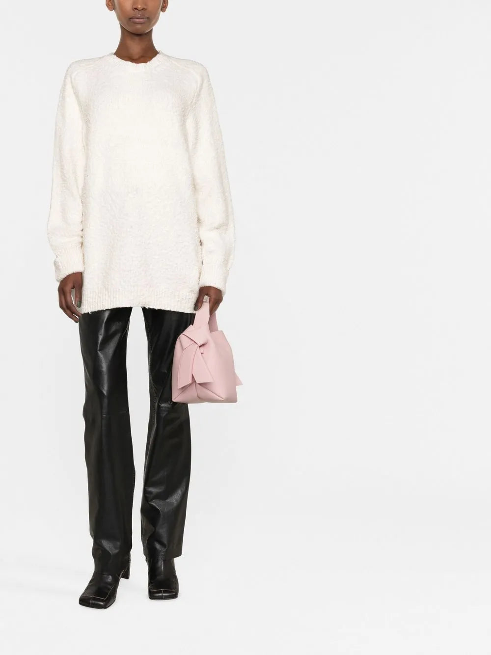 Crew-Neck Knitted Jumper