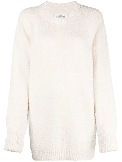 Crew-Neck Knitted Jumper