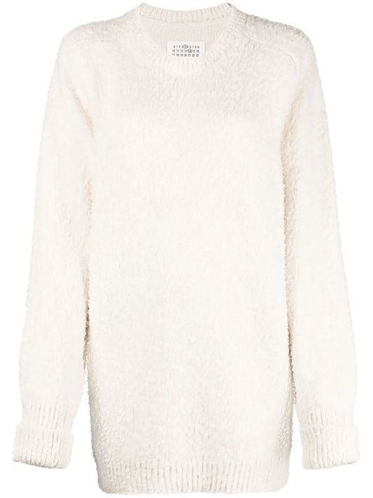 Crew-Neck Knitted Jumper