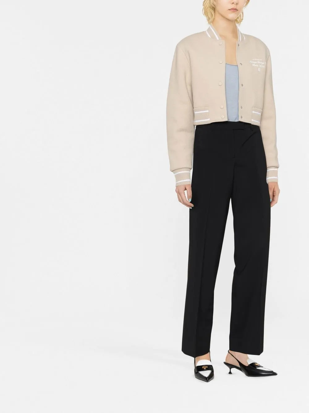 Straight-Leg Trousers