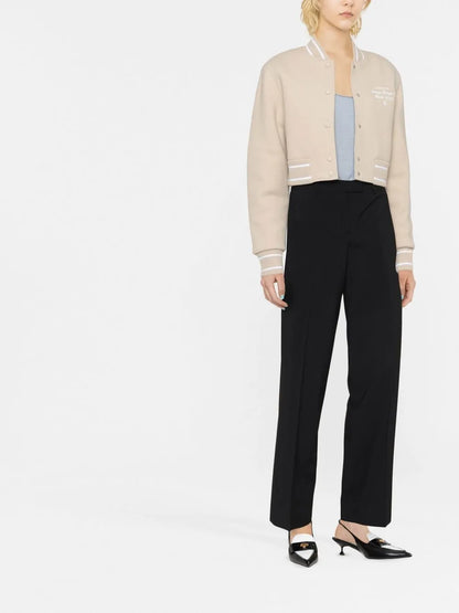 Straight-Leg Trousers