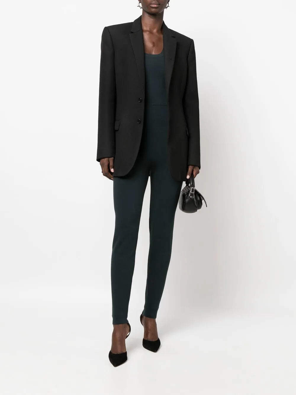 Sleeveless Fitted Jumpsuit