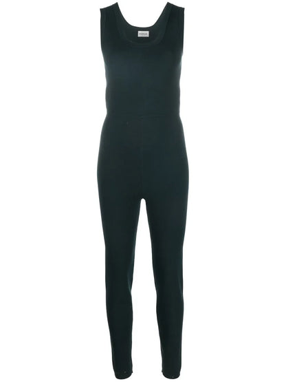 Sleeveless Fitted Jumpsuit