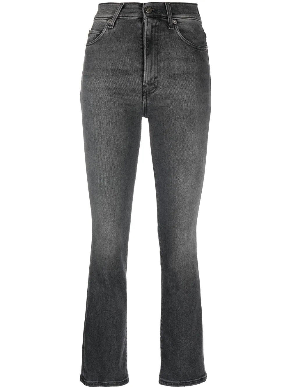 Stonewashed Slim-Cut Jeans