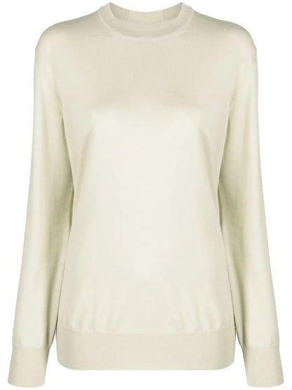 Crew-Neck Wool Jumper