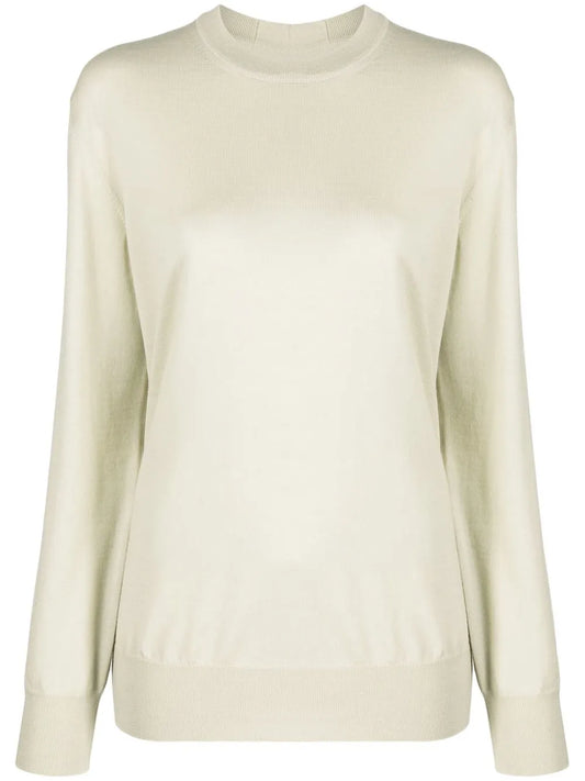 Crew-Neck Wool Jumper