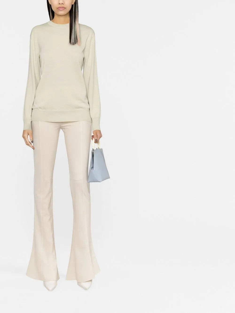 Crew-Neck Wool Jumper