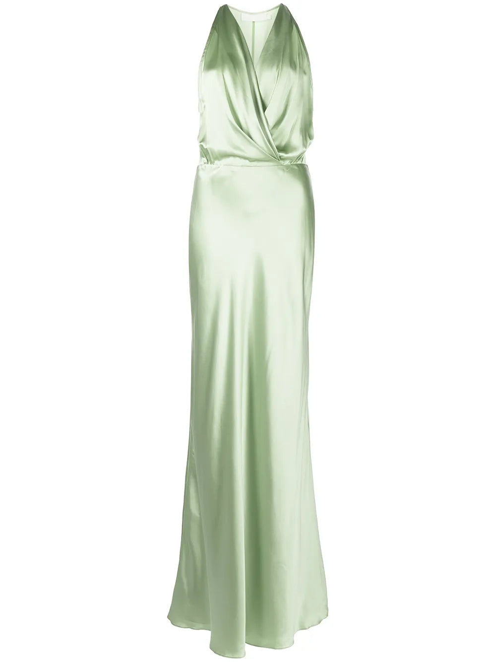 Draped Halterneck Gown