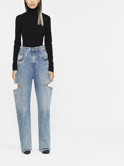 Asymmetric Cut-Out Top