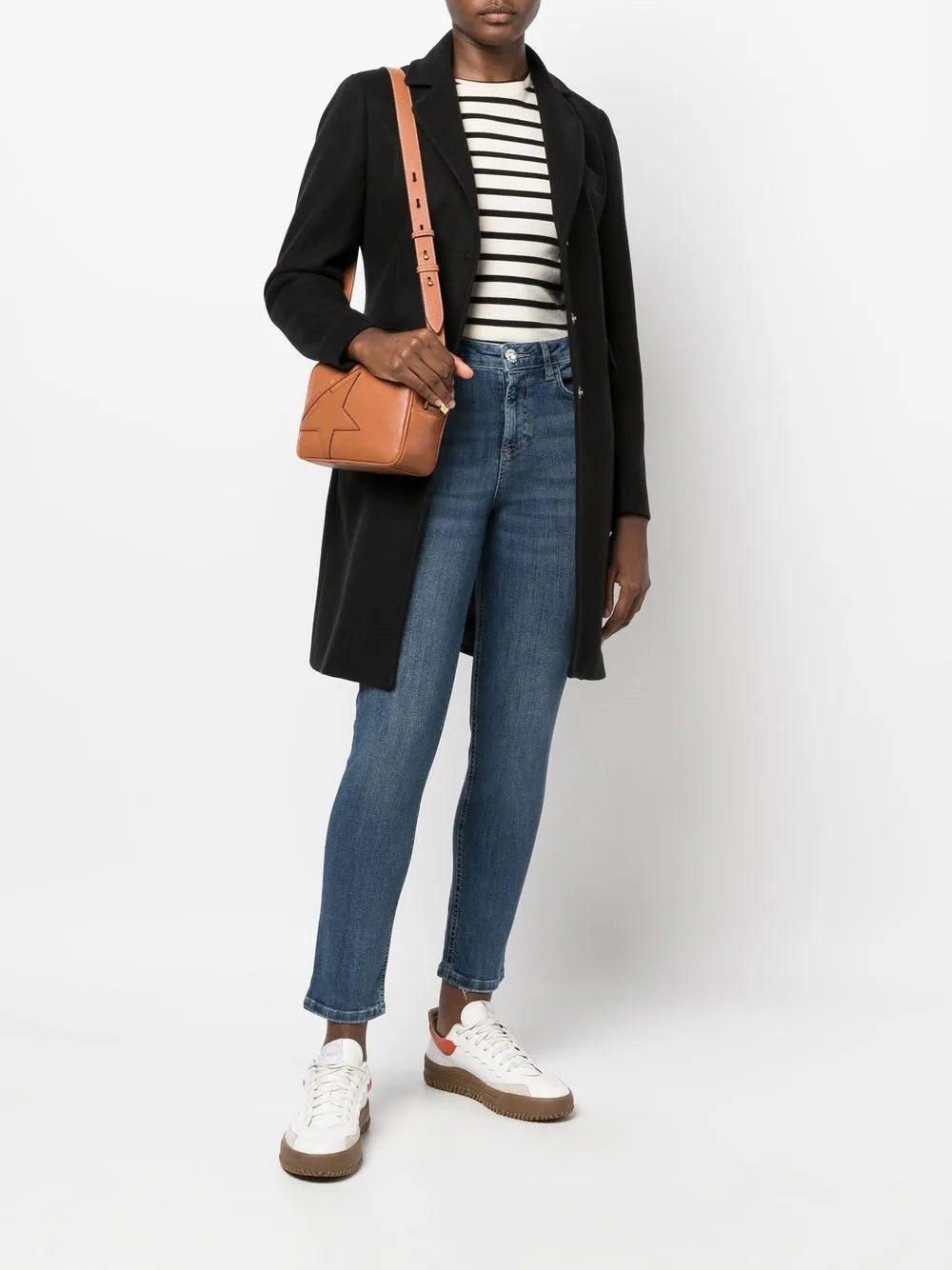 Single-Breasted Tailored Coat