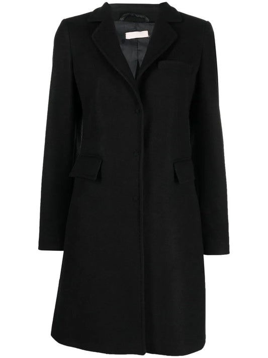 Single-Breasted Tailored Coat
