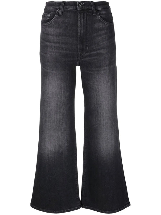 Jo Cropped Flared Jeans