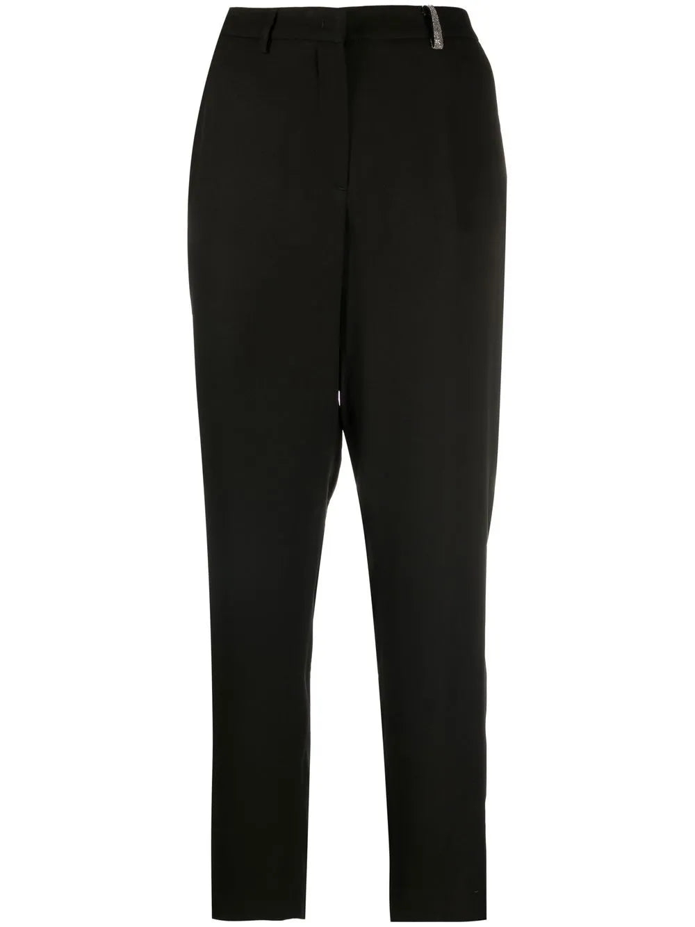 High-Waist Tapered Trousers
