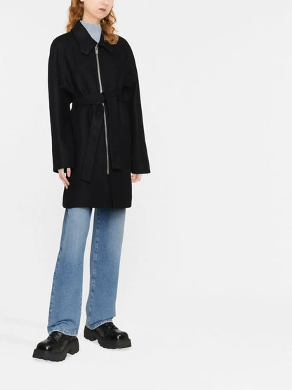 4G-Zip Belted Coat