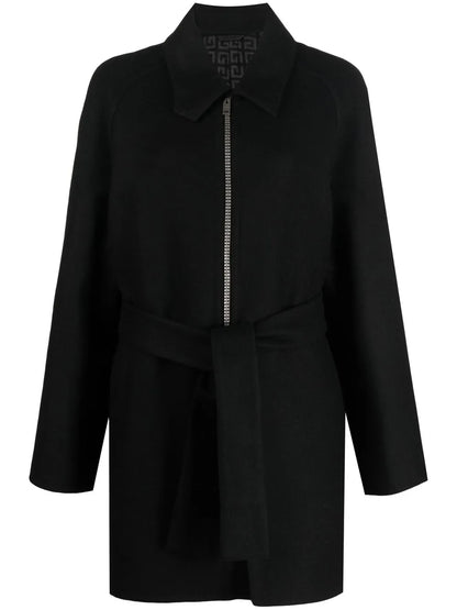 4G-Zip Belted Coat