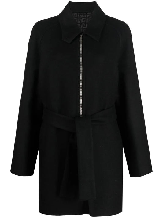 4G-Zip Belted Coat