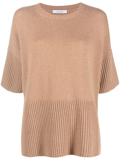 Knitted Cashmere Top