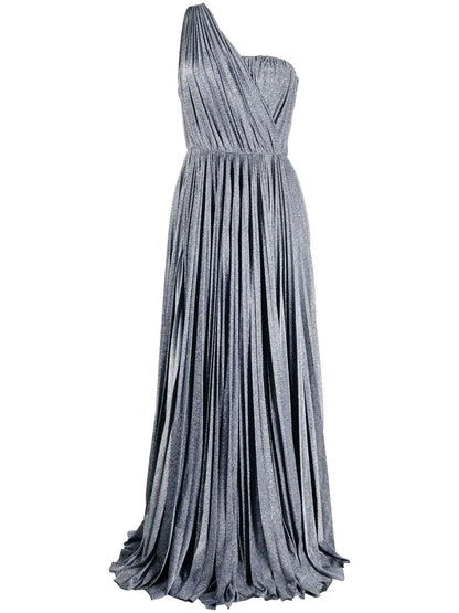 Glittered Off-Shoulder Dress