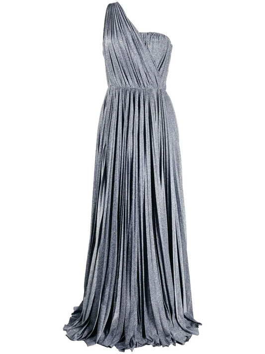 Glittered Off-Shoulder Dress