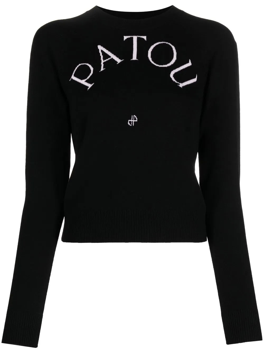 Logo-Print Wool-Blend Jumper