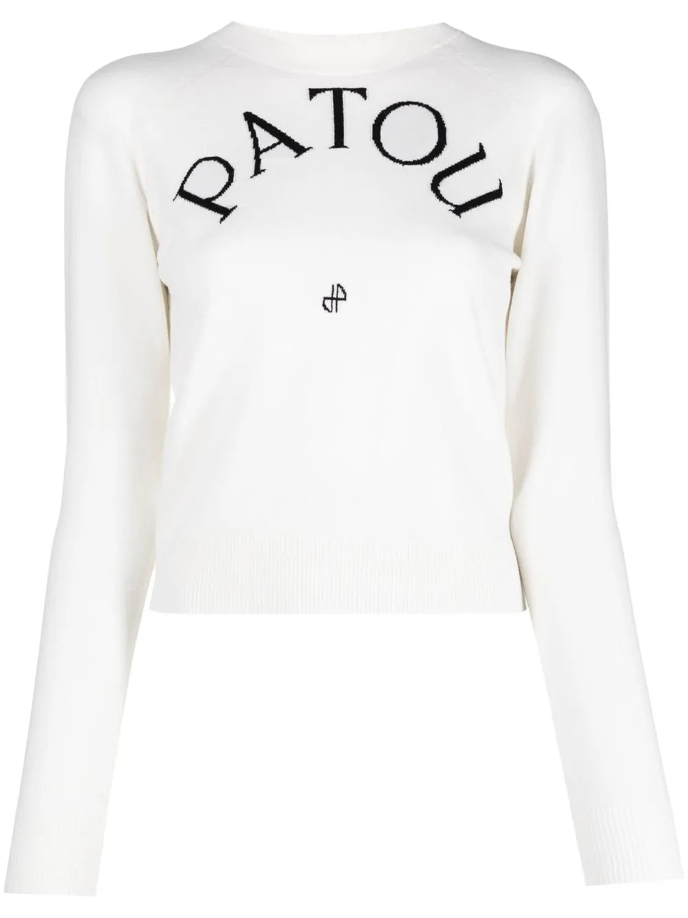 Logo-Print Wool-Blend Jumper
