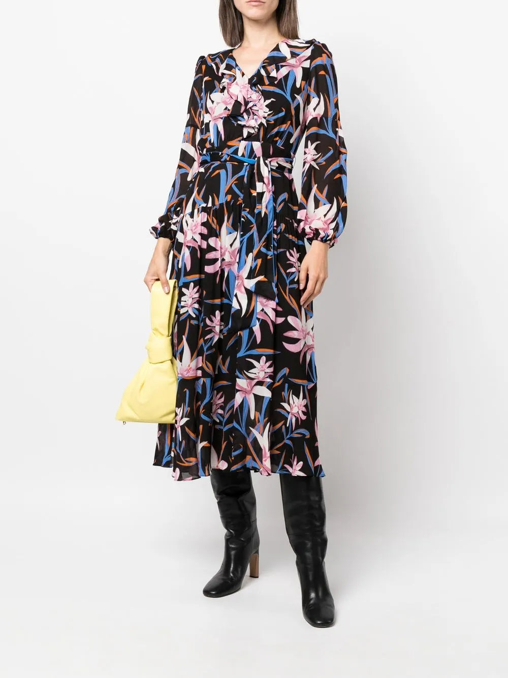 Jaxson Floral-Print Midi Dress