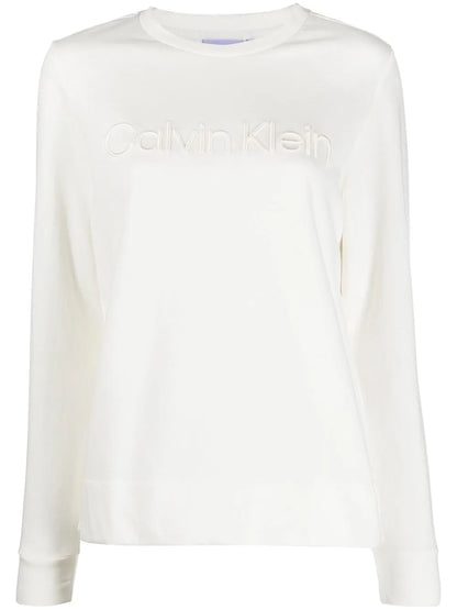 Embroidered-Logo Sweatshirt