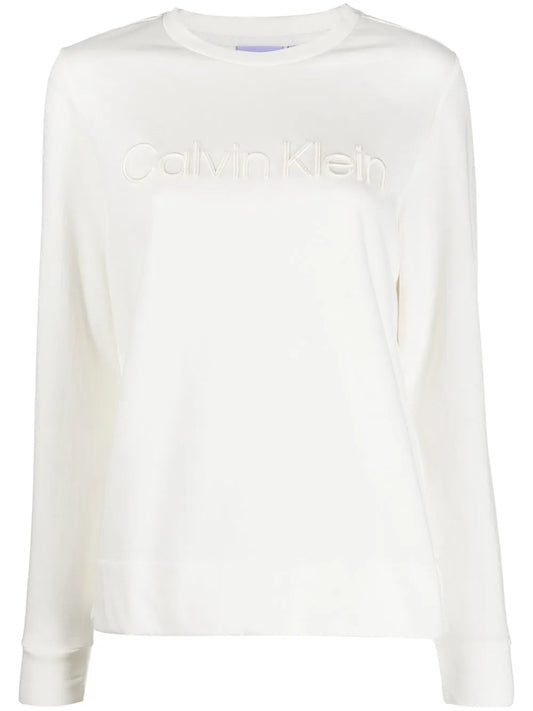 Embroidered-Logo Sweatshirt
