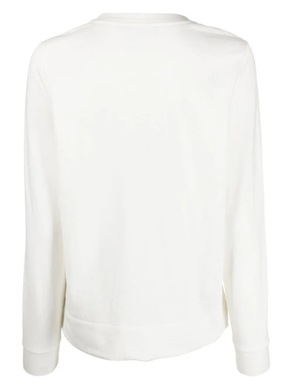 Embroidered-Logo Sweatshirt