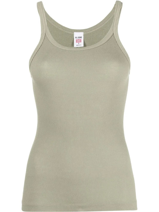 Ribbed-Knit Tank Top