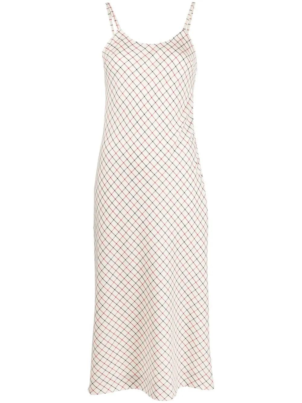 Polka-Dot Slip Dress