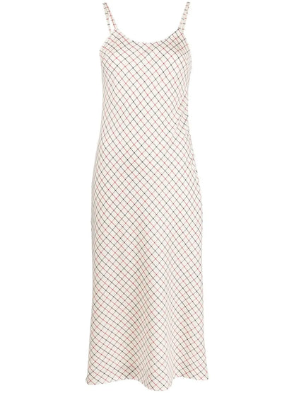Polka-Dot Slip Dress