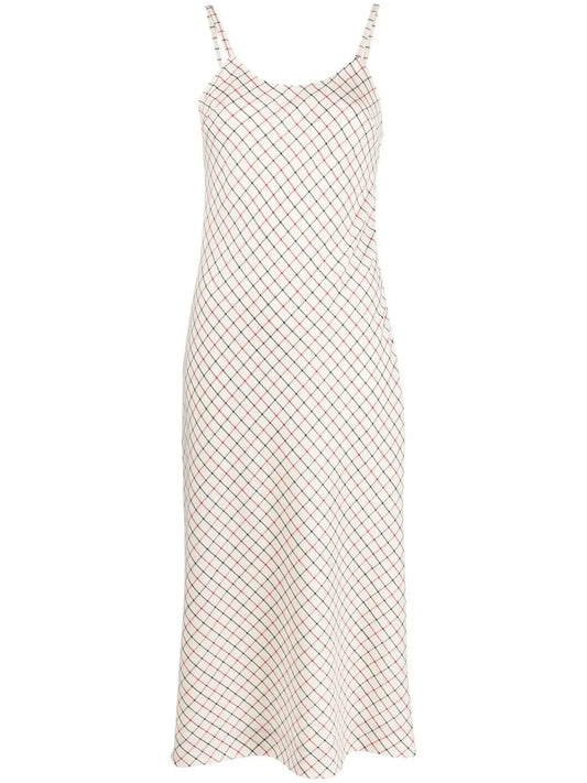 Polka-Dot Slip Dress