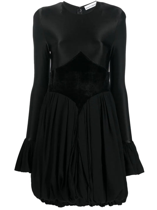Panelled Flare Dress