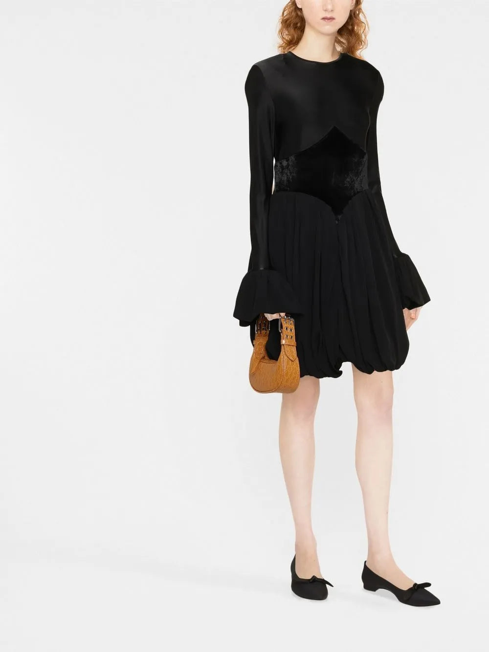 Panelled Flare Dress