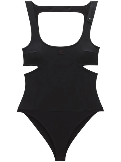 Satin Slash Bodysuit