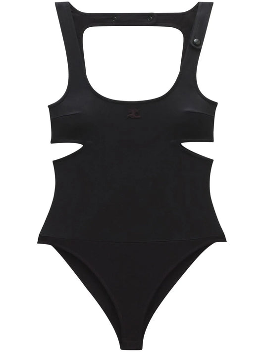 Satin Slash Bodysuit