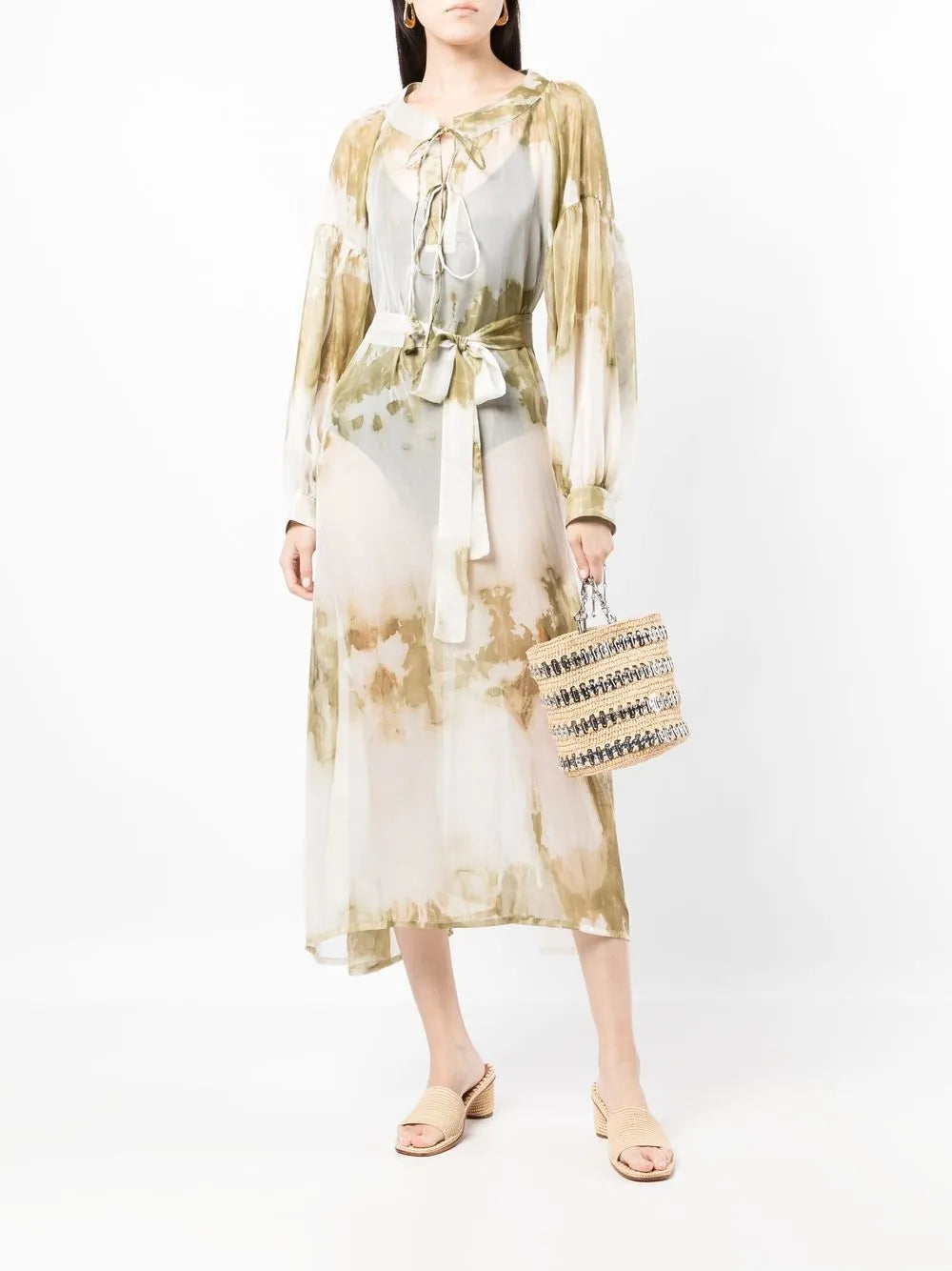 Tie-Dye Midi Dress
