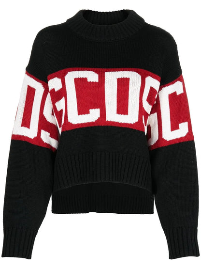 Intarsia-Knit Wool-Blend Jumper