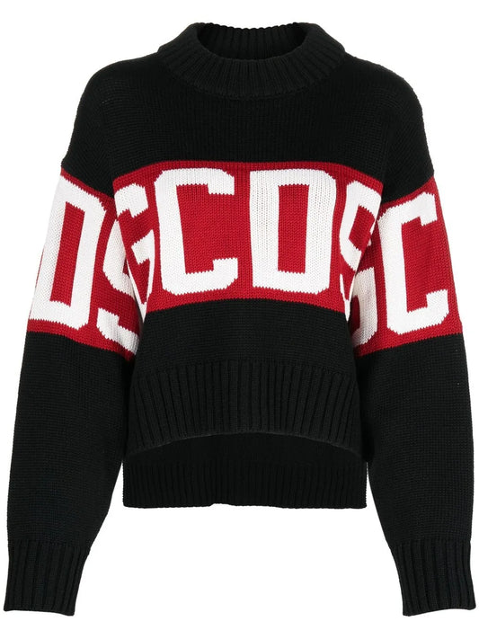 Intarsia-Knit Wool-Blend Jumper