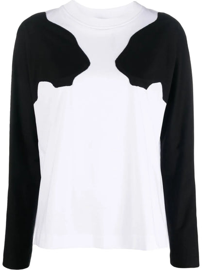Two-Tone Long-Sleeve T-Shirt
