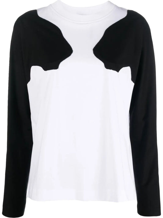 Two-Tone Long-Sleeve T-Shirt