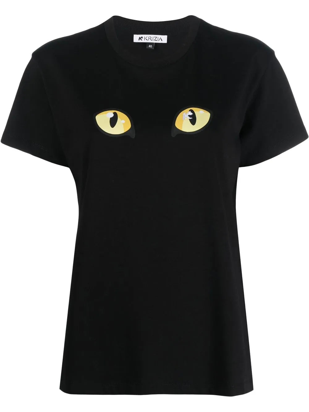 Eyes-Print Cotton T-Shirt