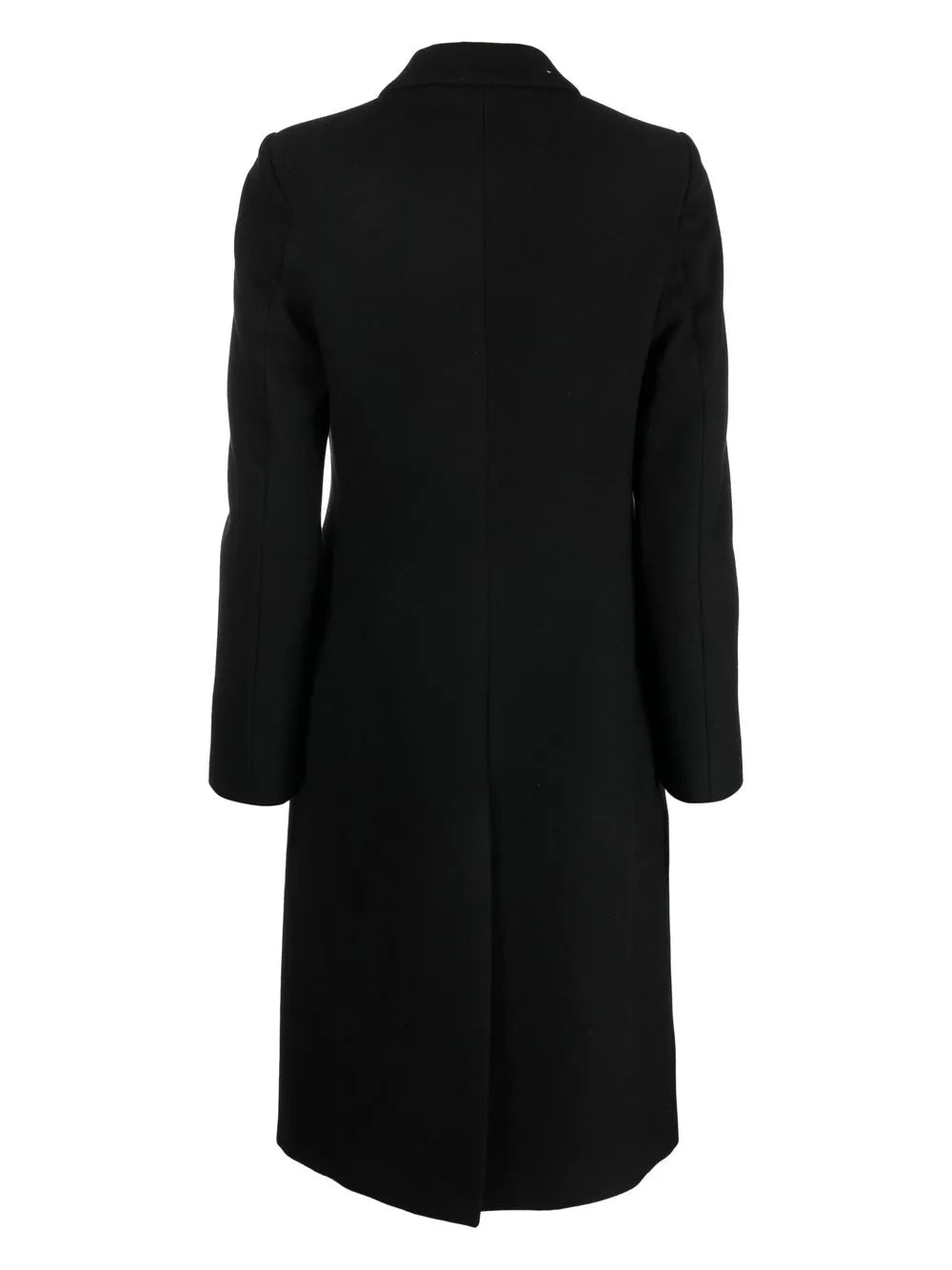 Double-Breasted Mid-Length Coat