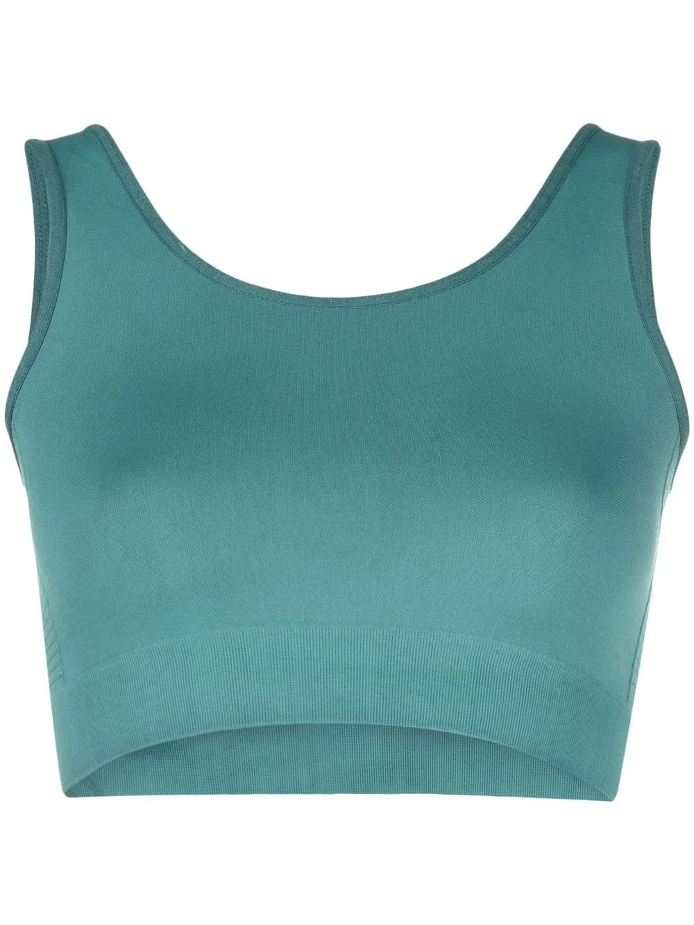Ribbed-Knit Cropped Top