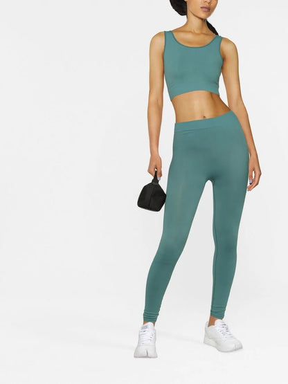Ribbed-Knit Cropped Top