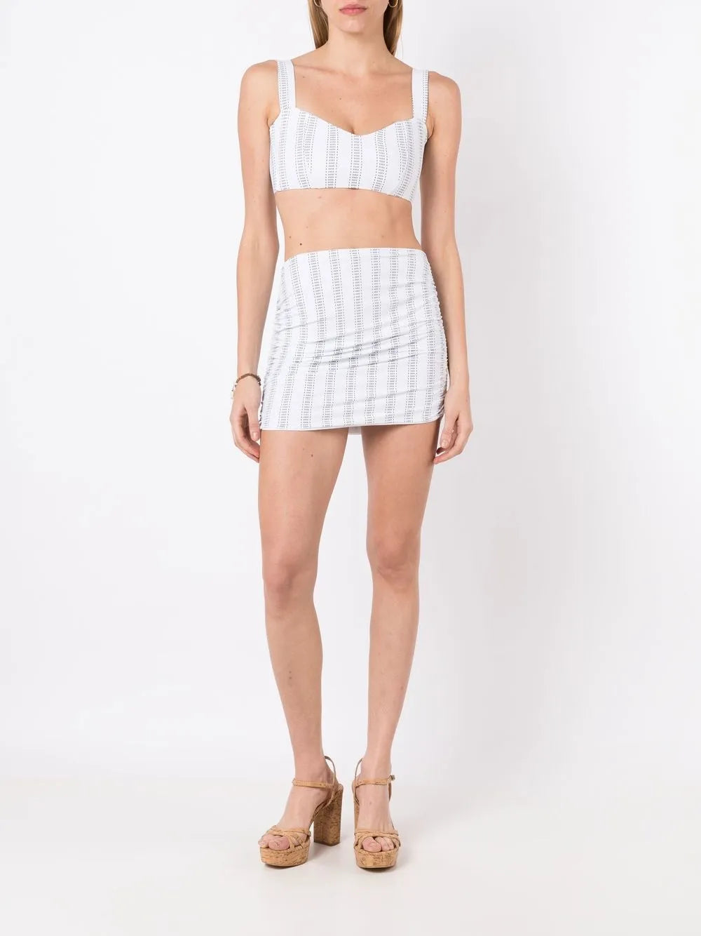 Striped Bikini Top