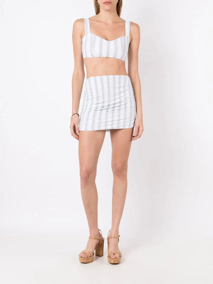 Striped Bikini Top