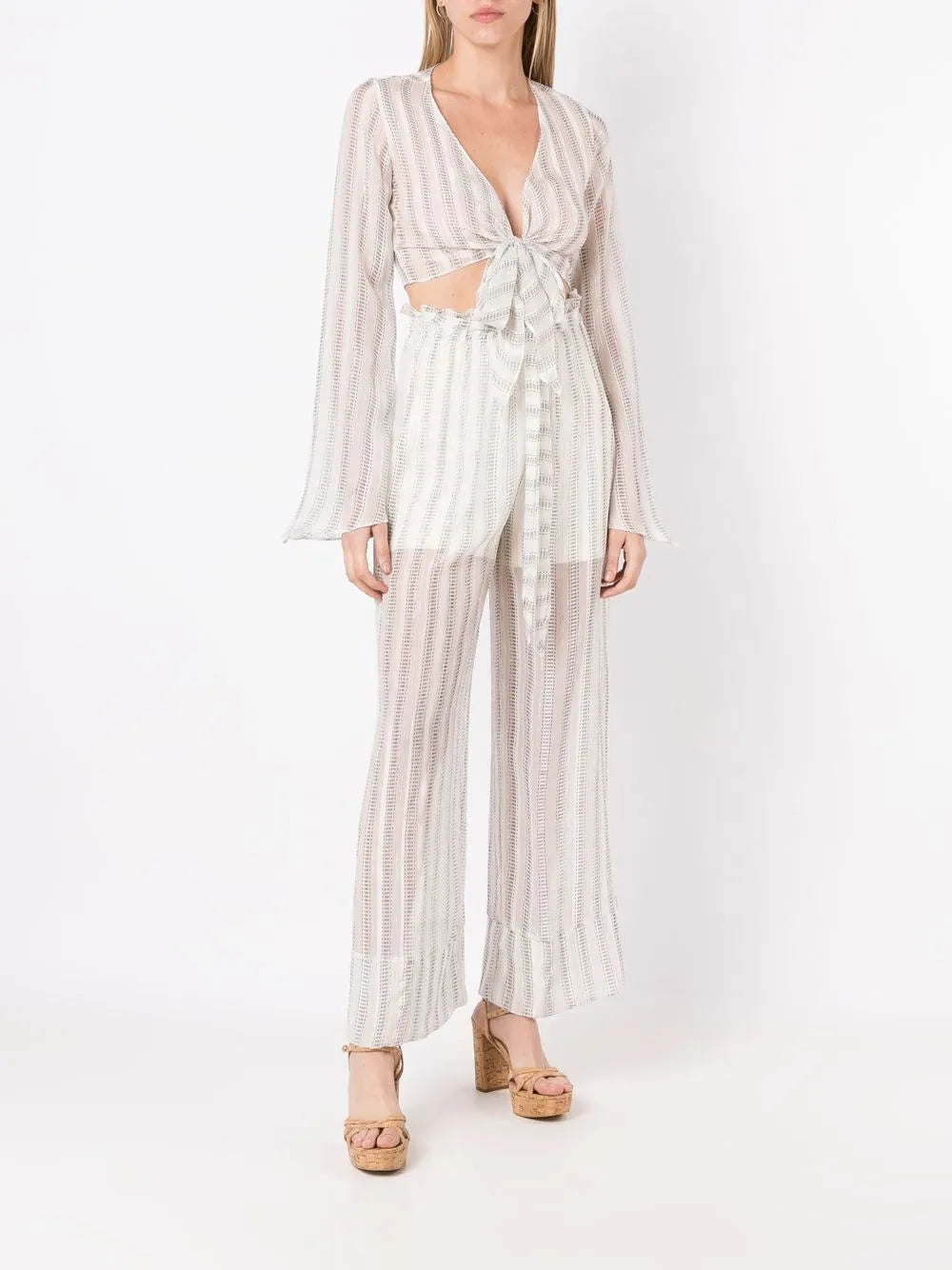 Striped Silk Blouse